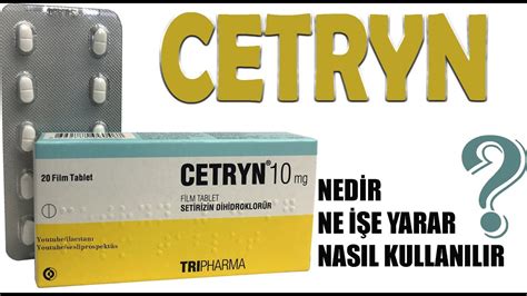 cetryn 5 mg nedir